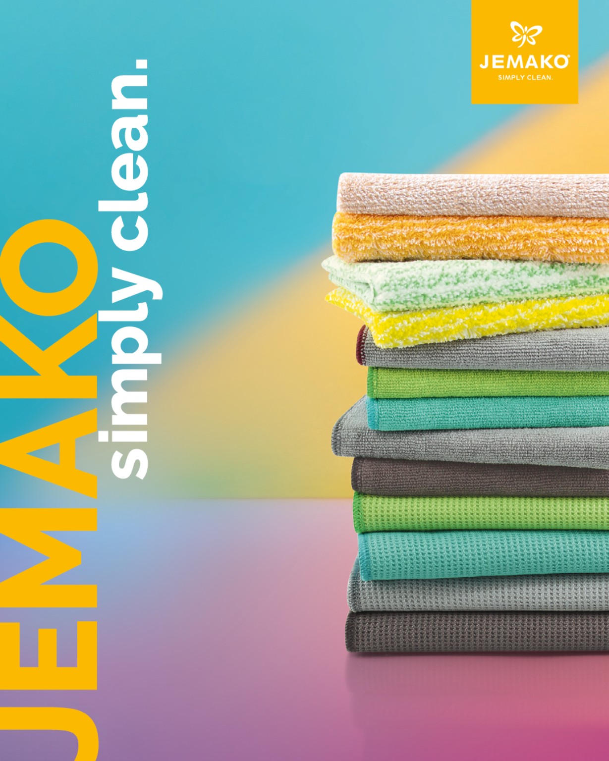 Gestapelte JEMAKO Tücher
